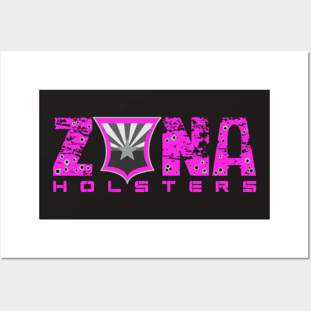 Pink Zona Wall Art by zonaholsters